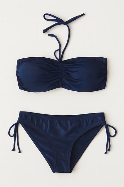 HAKKE Strapless adjustable bikini set