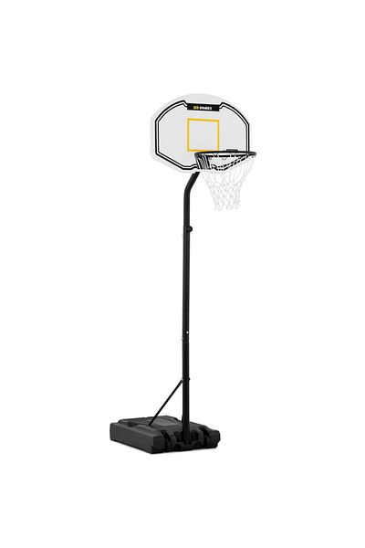 Gymrex Zestaw kosz do koszykówki mobilny regulowany na stojaku wys. 190-260 cm