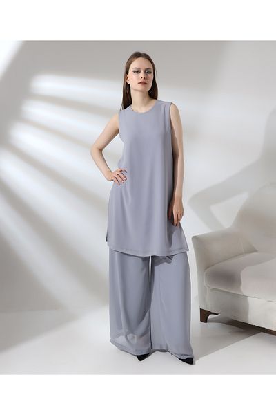 Fi'l Arz Fashion تونيك داخلي أساسي بدون أكمام