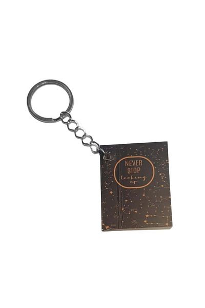 uğurlu dükkan Motto Keychain - Never Stop Cooking up