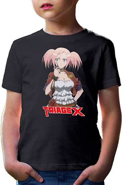 OEM Triage X Nishida Oriha Twins Manga Kawaii Παιδικό T-shirt