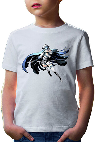 OEM Tricou copii Akame ga Kill Esdeath Otaku Japan Boss Horror