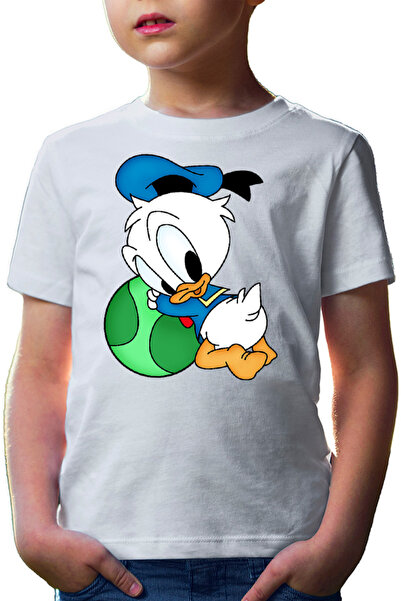 OEM Tricou copii Donald Duck Kid Chibi Duckling Ball Play