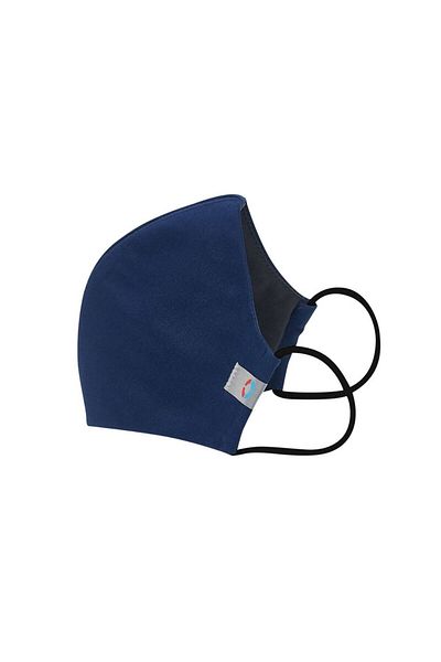 OEM Set of 5 Reusable Antimicrobial Protective Masks - Navy | Cherokee Mask Size: S/M