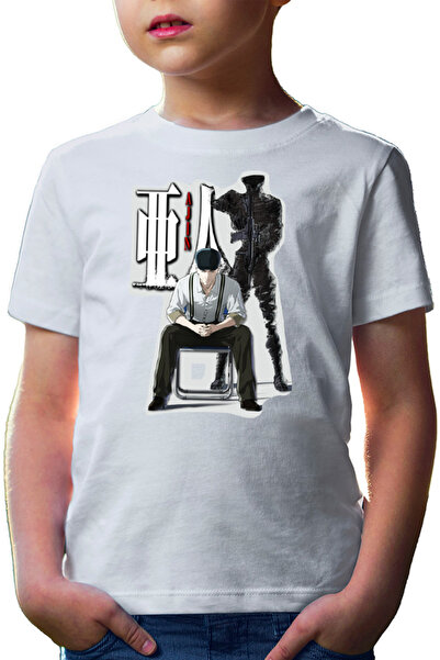 OEM Tricou copii Ajin Satou Longevity Mature Horror