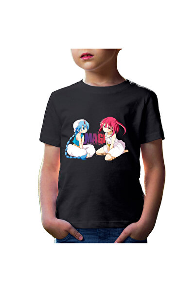 OEM Children's T-shirt Magi The Labyrinth of Magic Alladin Morgiana Sitting