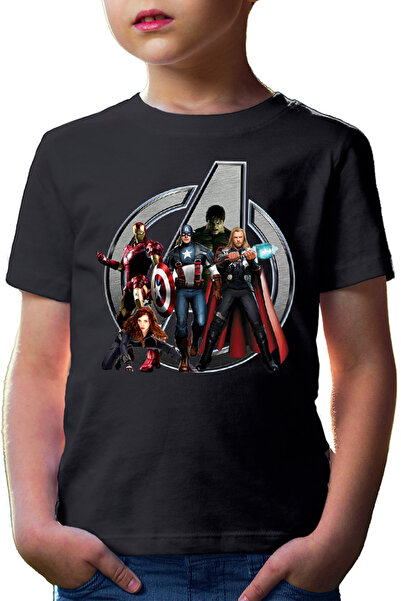 OEM Tricou copii Thor Avangers Hulk Iron Man Captain America Allience Heroes