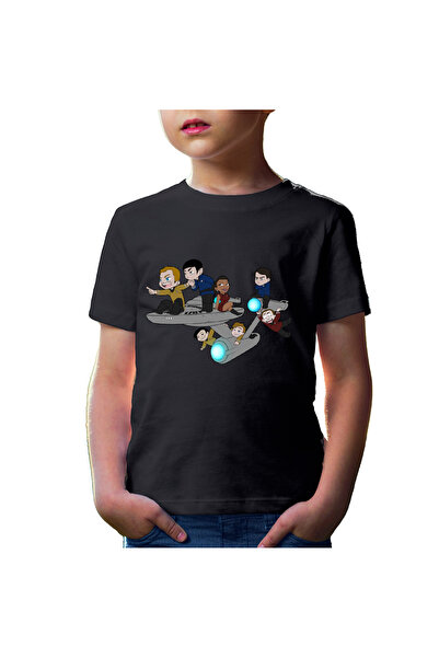 OEM Tricou copii Star Trek Kirk Spock Enterprise Timeline