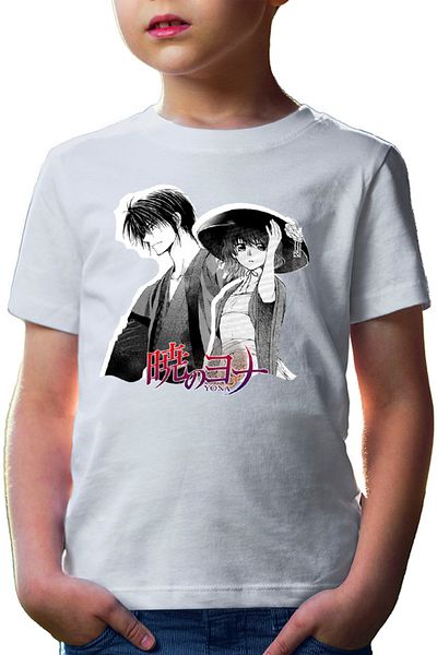 OEM Tricou copii Yona of the Dawn Couple Manga Yukata Hat Monochrome