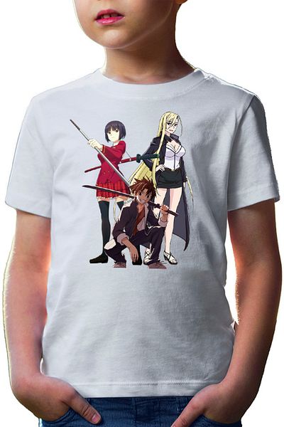 OEM Tricou copii UQ Holder Touta McDowell Orta Katana Sci-fi Anime School