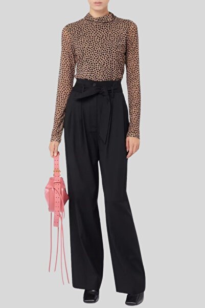 PİNKO Kadın Kumaş Pantolon Siyah