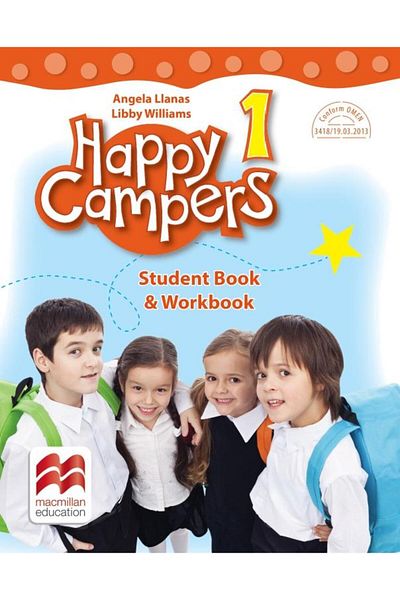 Editura Litera Educational Happy Campers. Student Book, Workbook. Clasa I, An