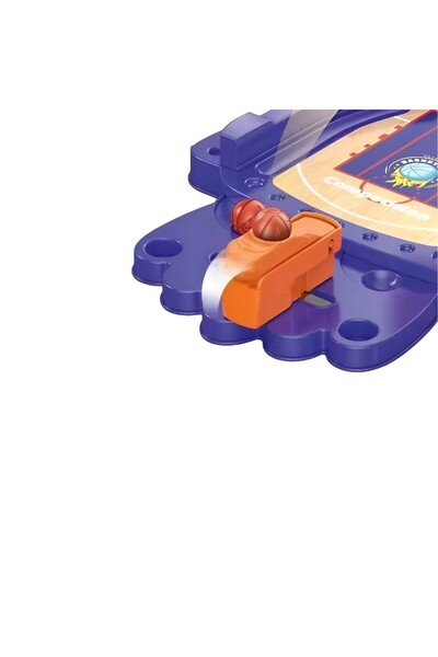 Flippy Mini Interactive Basketball Board Game for Kids, Flippy, Balls Included, 25.5x19.5x13.5 cm, Purple