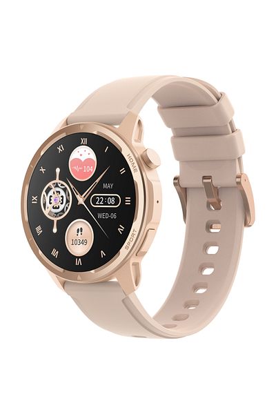 OEM Ceas Smartwatch Unisex TWINKLER TKY-S52M, 1.39" IPS TFT, BT 5.2, DaFit, Silicon, Gold, Sport
