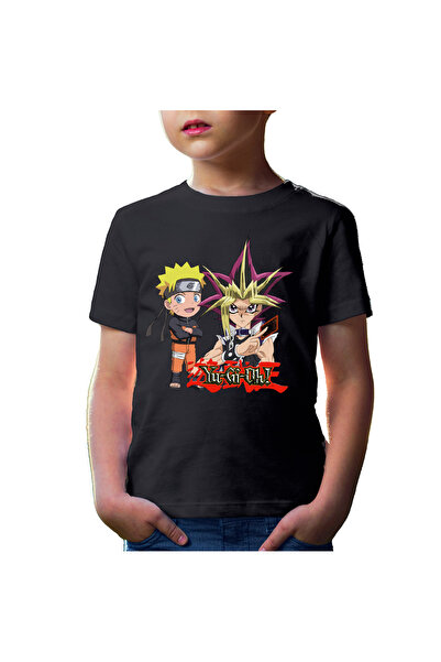 OEM Tricou copii Yu Gi Oh Mutou Naruto Shippuden Boruto Kage