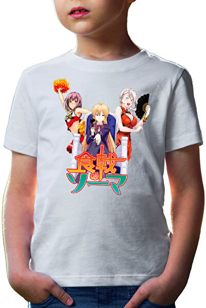 OEM Tricou copii Food Wars Erina Alice Hisato Fan Anime Shokugeki