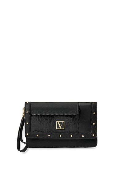 Victoria's Secret Πορτοφόλι, Victoria's Secret, The Victoria Wristlet, Stud Mix Μαύρο
