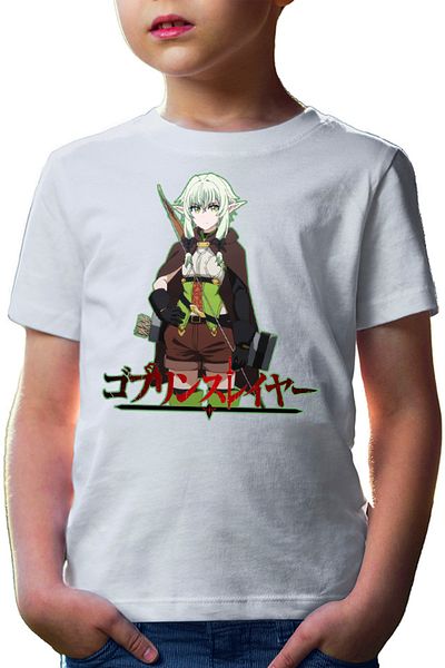 OEM Tricou copii Goblin Slayer Magical Elf Bow Archer Otaku Demon