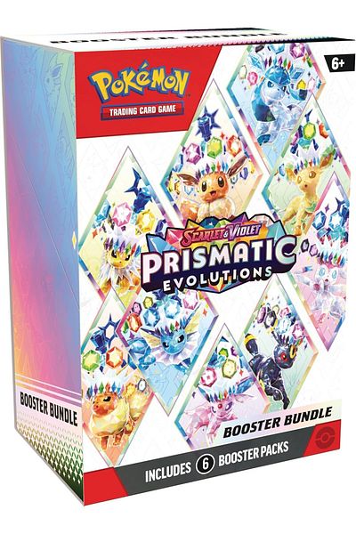Pokémon TCG: Scarlet & Violet—Prismatic Evolutions Booster Bundle