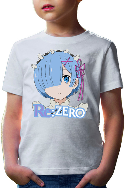 OEM Tricou copii Re Zero REM Maiden Light Novel Manga Cosplay