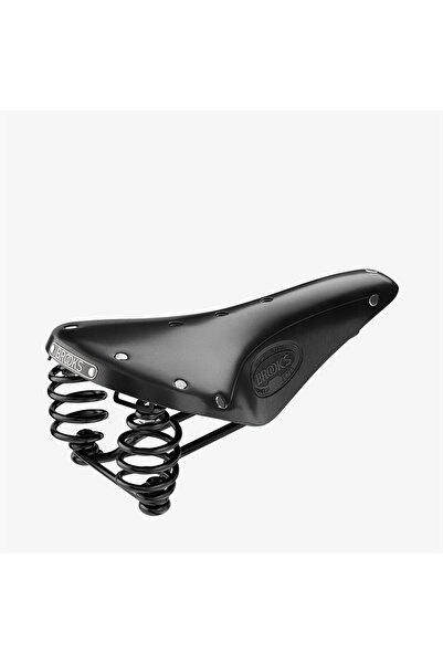 Brooks Flyer Yaylı Deri Bisiklet Selesi 175mm Siyah B396H