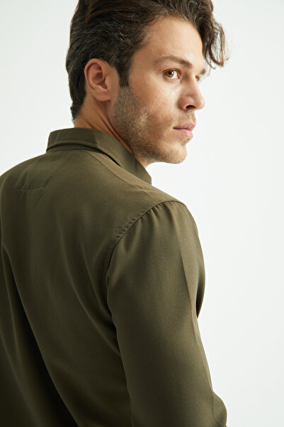 Klothy Ανδρικό πουκάμισο Slim Fit Easy Ironing New Season 2353