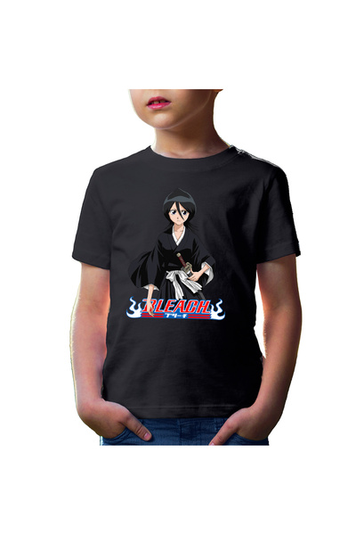 OEM Tricou copii Bleach Rukia Kuchiki Anime Manga Girl Shaolin