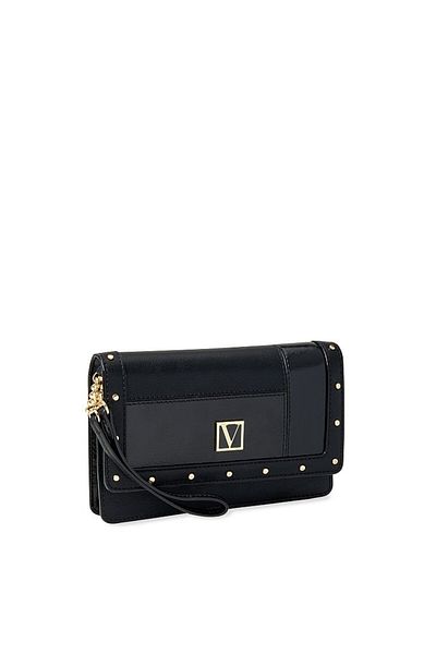 Victoria's Secret Πορτοφόλι, Victoria's Secret, The Victoria Wristlet, Stud Mix Μαύρο
