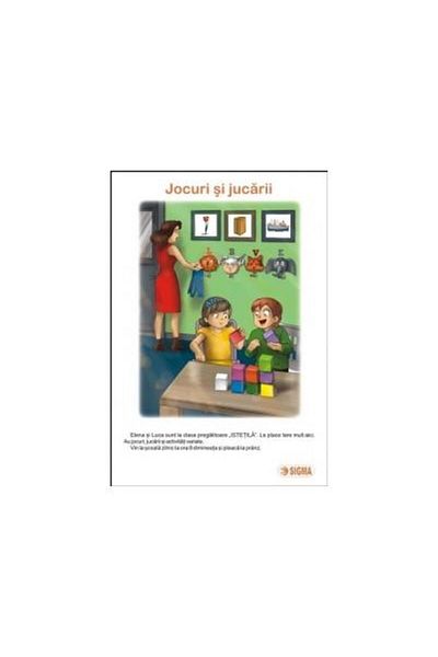 Editura Sigma Games and Toys. Huge book. Preparatory class