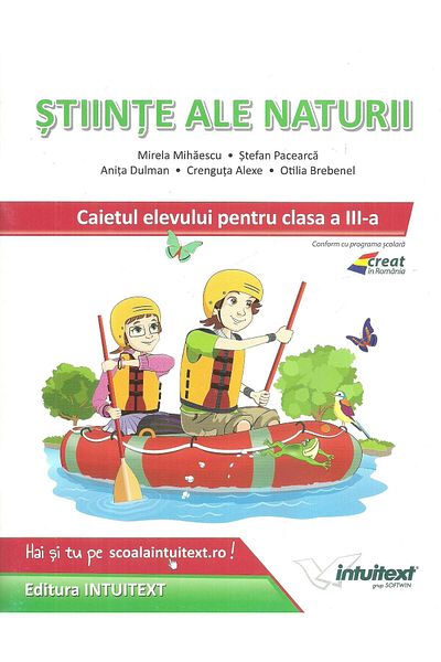 Editura Intuitext Natural Sciences. Student's Notebook for Class