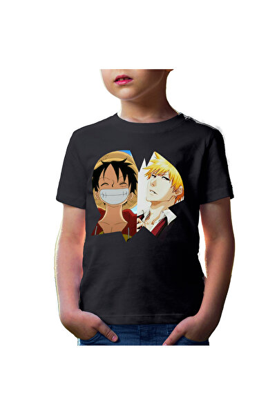OEM Παιδικό μπλουζάκι Bleach Ichigo One Piece Luffy Anime Manga