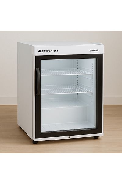 GVC Pro Max GREEN pro max refrigerator, single door, white, model 90