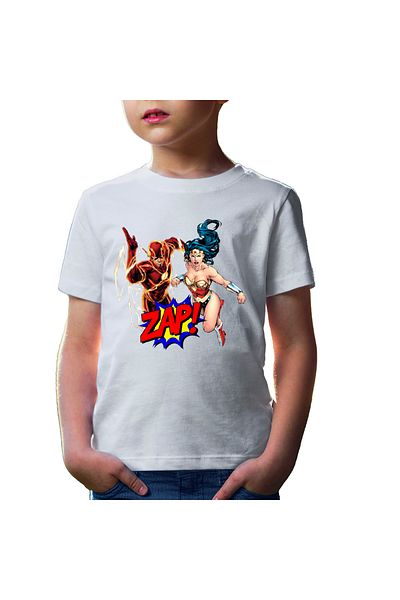OEM Tricou copii The Flash Wonder Woman Girl Power