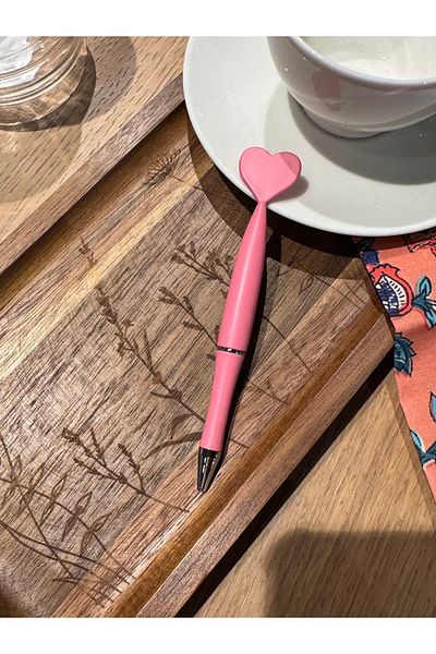 busrasdesign Heart Ballpoint Pen, Wedding Wedding Pen