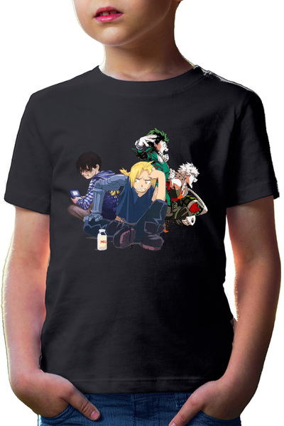 OEM Tricou copii Btooom! Kou My Hero Academia Ikuzu Katsuki Milk Force Explosion