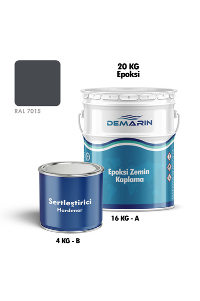 Demarin Solventsiz (Kokusuz) Epoksi zemin kaplama (Tezgah, zemin boyası)