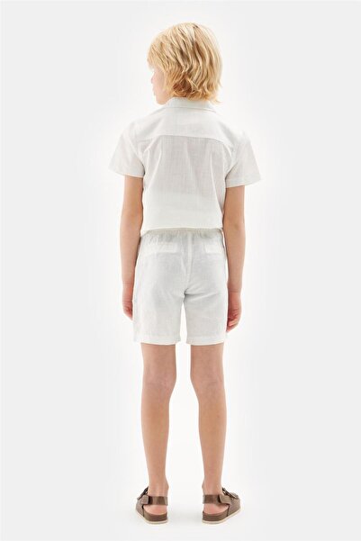 Nebbati Boy White Shorts