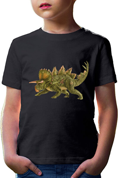 OEM Tricou copii Jurassic Park Velociraptor Spinosaurus Isla Nublar