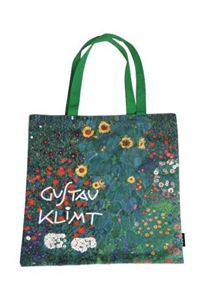 Fridolin Geantă Klimt, Grădină de fermă cu floarea-soarelui