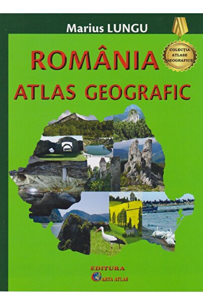 Editura Eduard Atlas geografic scolar Romania, Marius Lungu