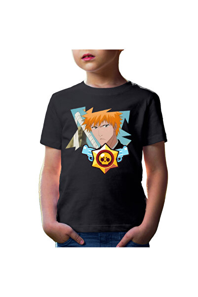 OEM Tricou copii Bleach Ichigo Brawl Stars Leon Samurai
