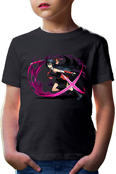OEM Tricou copii Akame ga Kill Katana Samurai Paranormal Game