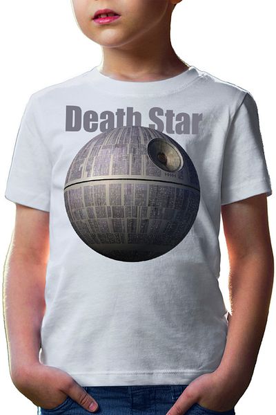 OEM Tricou copii Star Wars Death Star Planet Bad Alien Species