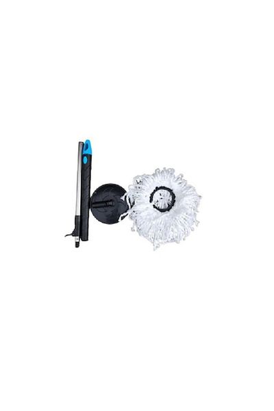 Cezarino Rotating Round Mop, 3-Piece, Telescopic Handle, Microfiber