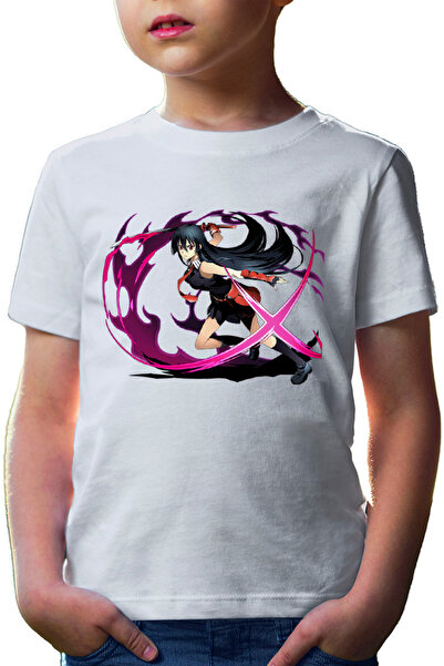 OEM Tricou copii Akame ga Kill Katana Samurai Paranormal Game