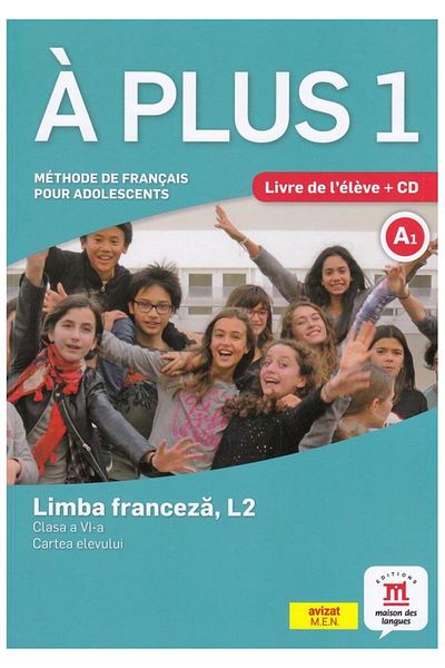 Art Klett Plus 1. French method for teenagers. Cl