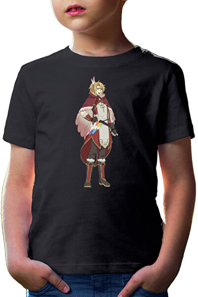 OEM Tricou copii Rising of the Shield Hero Motoyasu Polearm Weapon Otaku Knight