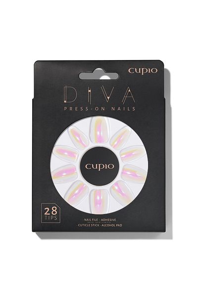 Cupio Σετ ψεύτικων νυχιών Diva - Ballerina Holo