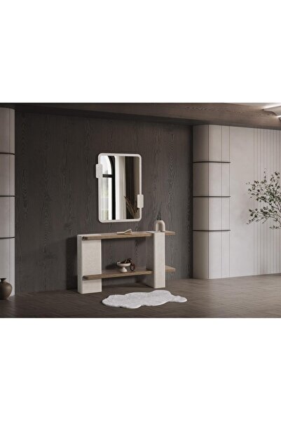 Hominto BETONART Dresuar Masif Meşe Kaplama Lake Boyalı