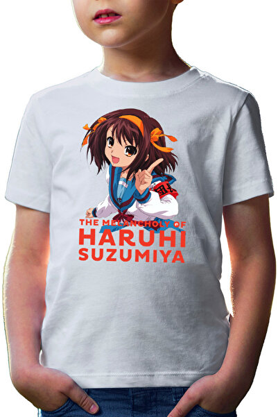 OEM Tricou copii Haruhi Suzumiya SOS Club President Sci-fi Anime Otaku